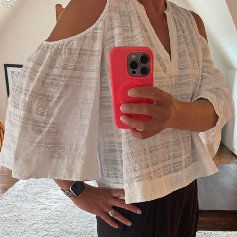 Bcbg Women's White Blouse